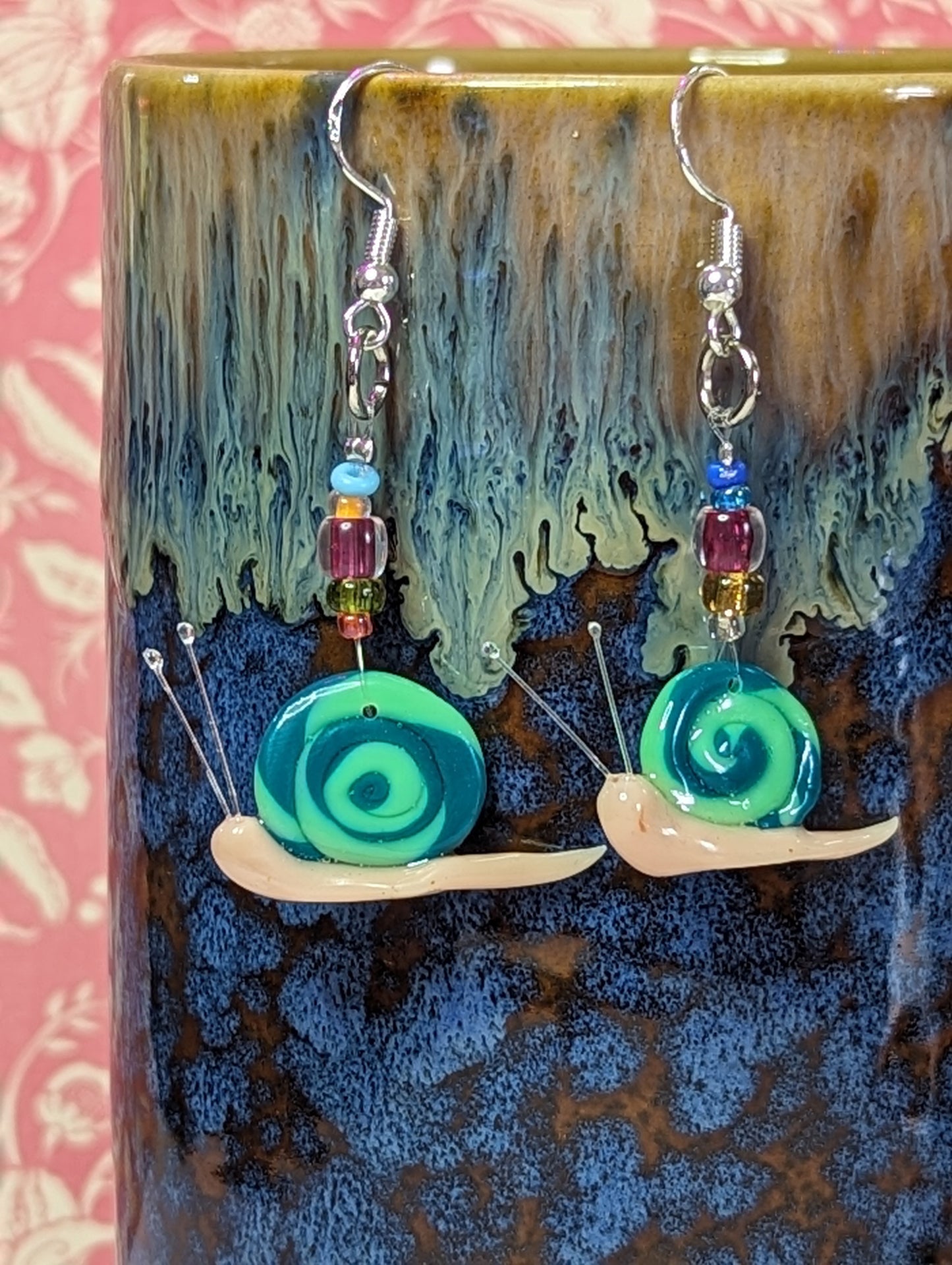 Snail earrings