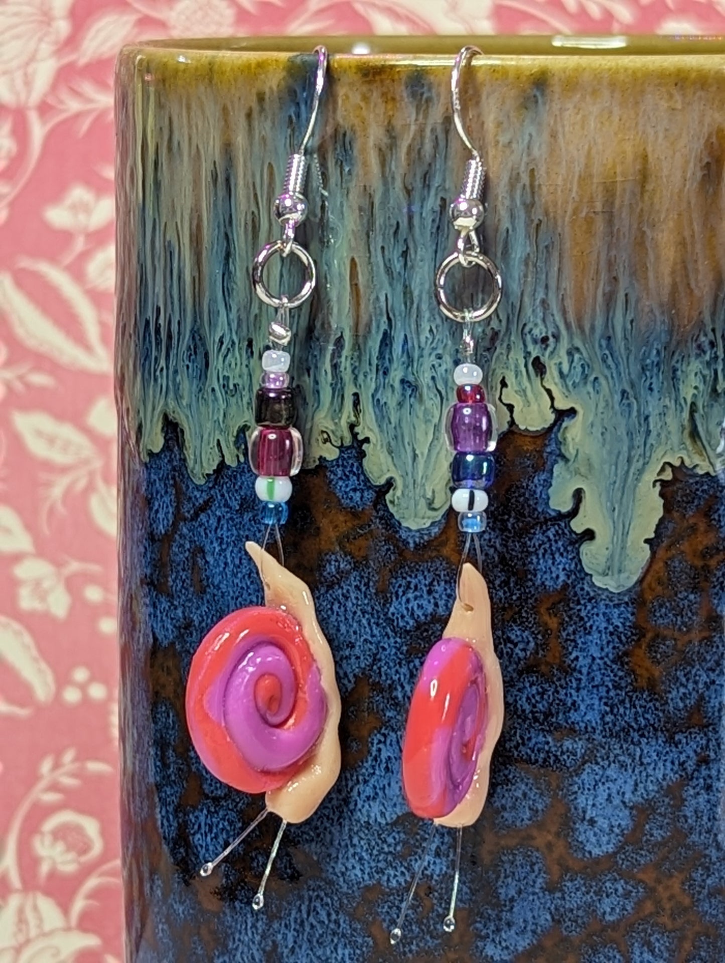 Snail earrings