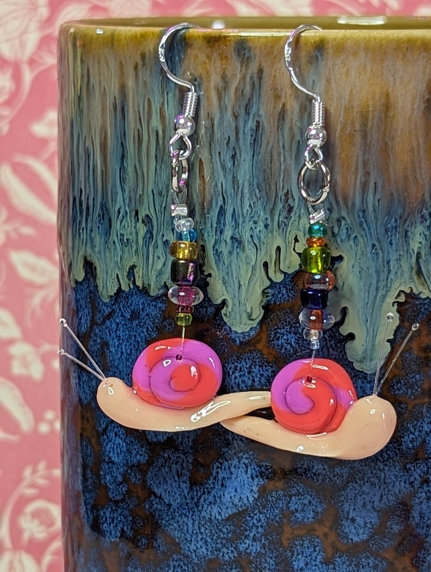 Snail earrings