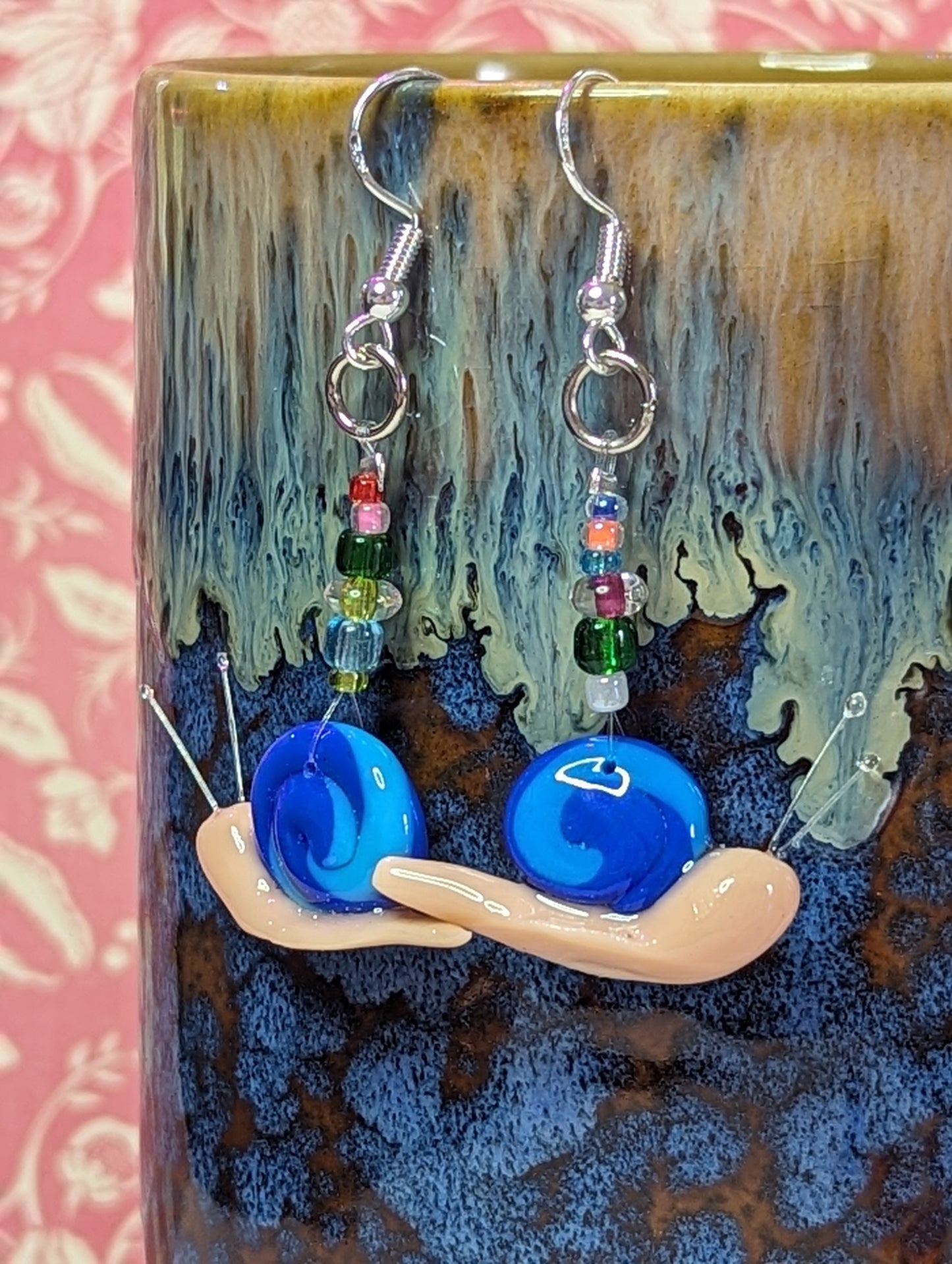 Snail earrings